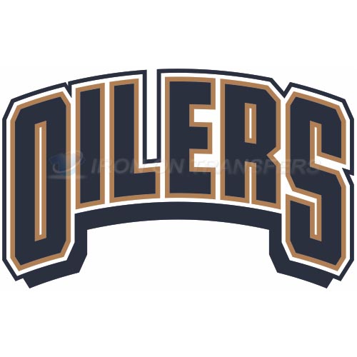 Edmonton Oilers Iron-on Stickers (Heat Transfers)NO.147